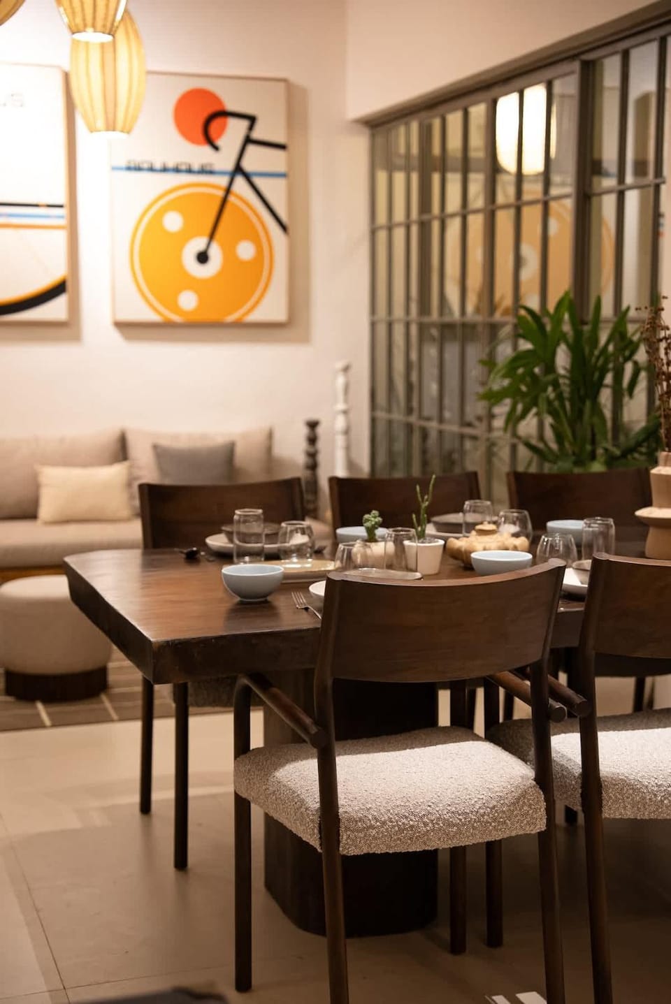 Dining area