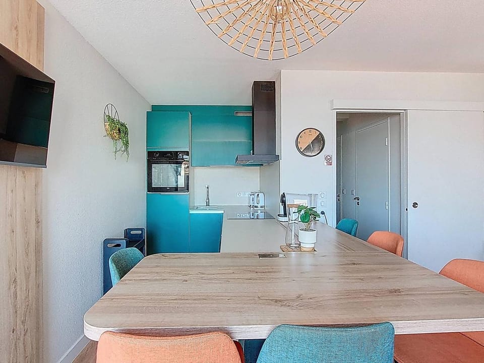 Vieux Boucau : T2 Cabine 6 Pers avec Piscine, Parking - FR-1-857-34 Cabin in Vieux-Boucau-les-Bains
