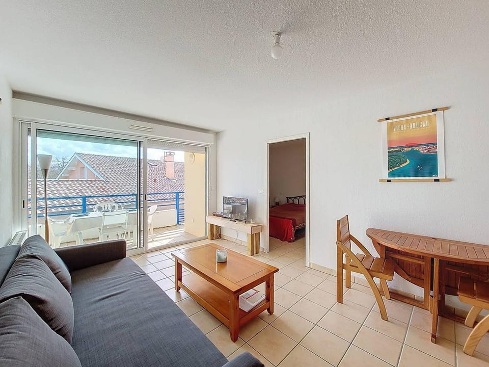 Appartement cosy T2 avec balcon, animaux acceptés, parking privé - FR-1-857-31 Apartment in Vieux-Boucau-les-Bains