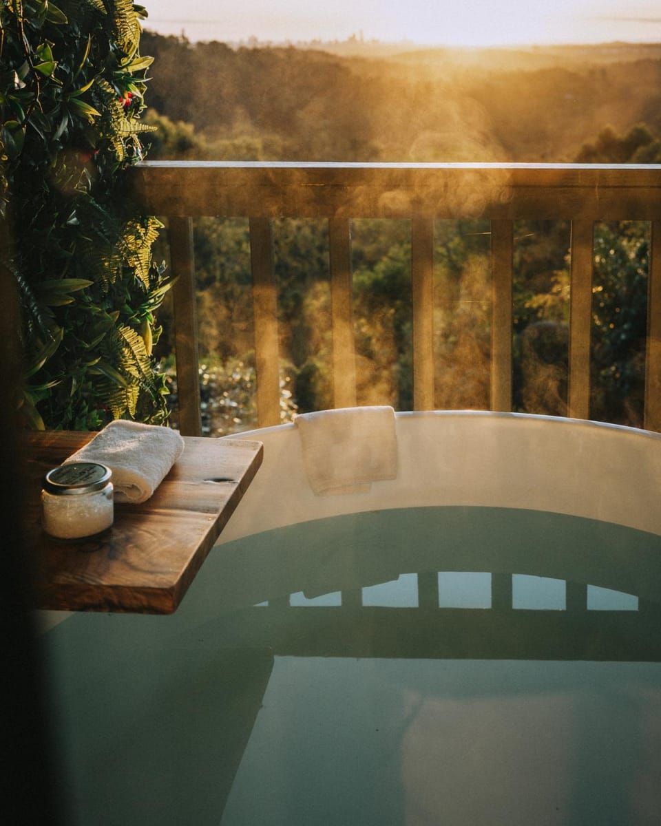 Natural landscape, Hot Tub, View (from property/room), Balcony/Terrace, Mountain view