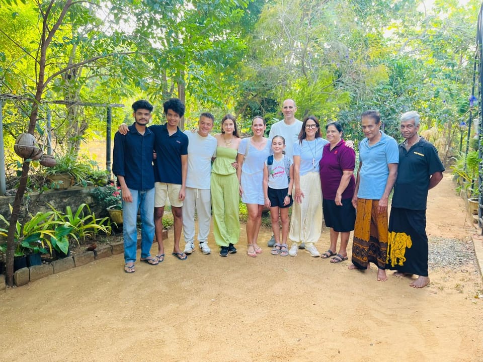 Spring, Day, People, Natural landscape, Garden, Garden view, group of guests, Family
