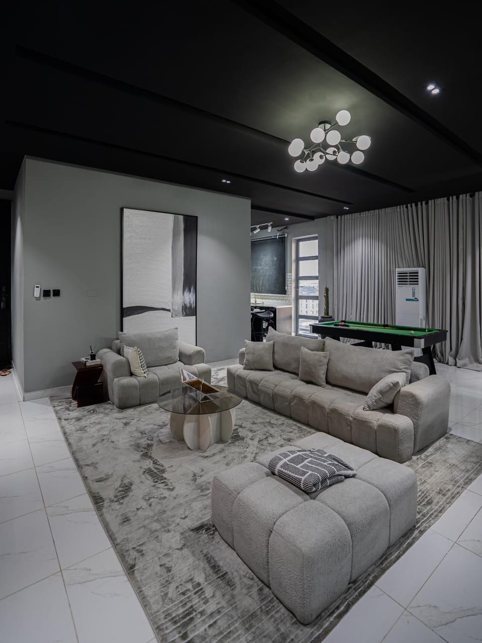Living room, Photo of the whole room, Seating area
