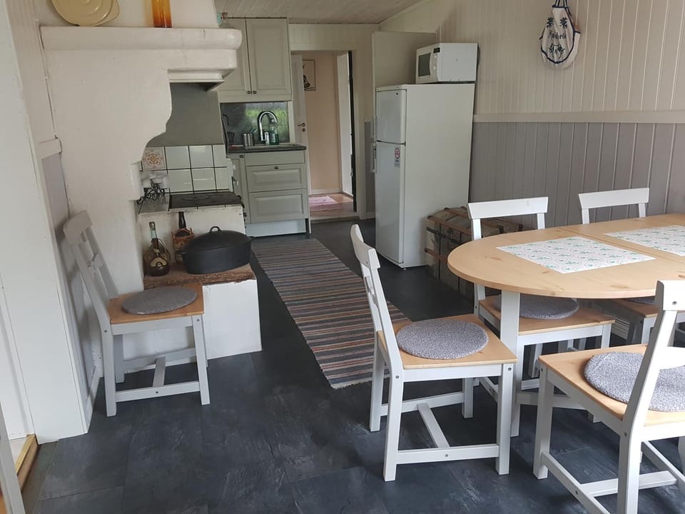 Kitchen or kitchenette, Dining area