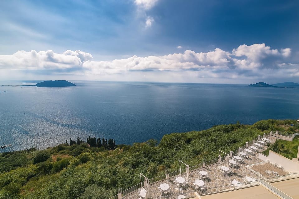 Bird's eye view, Sea view