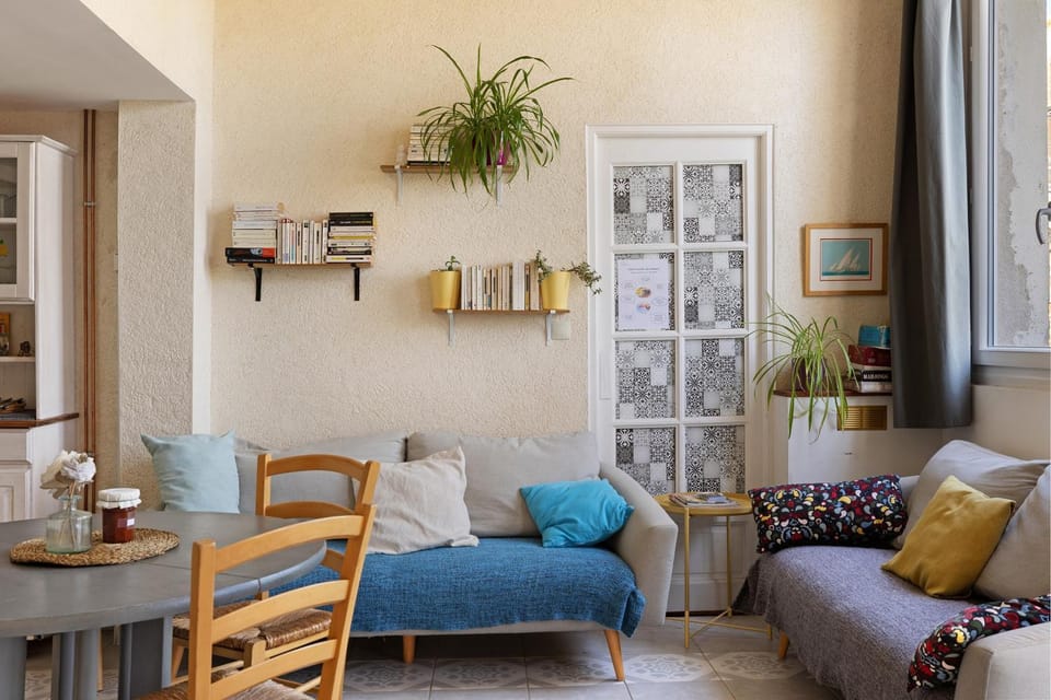 Property building, Living room