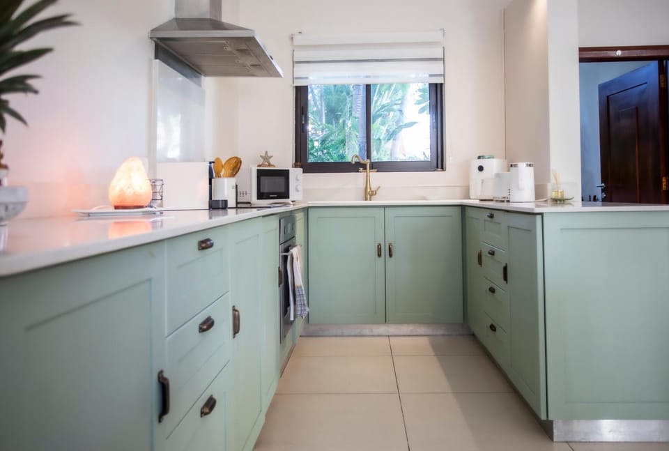 Coffee/tea facilities, Kitchen or kitchenette, minibar, stove