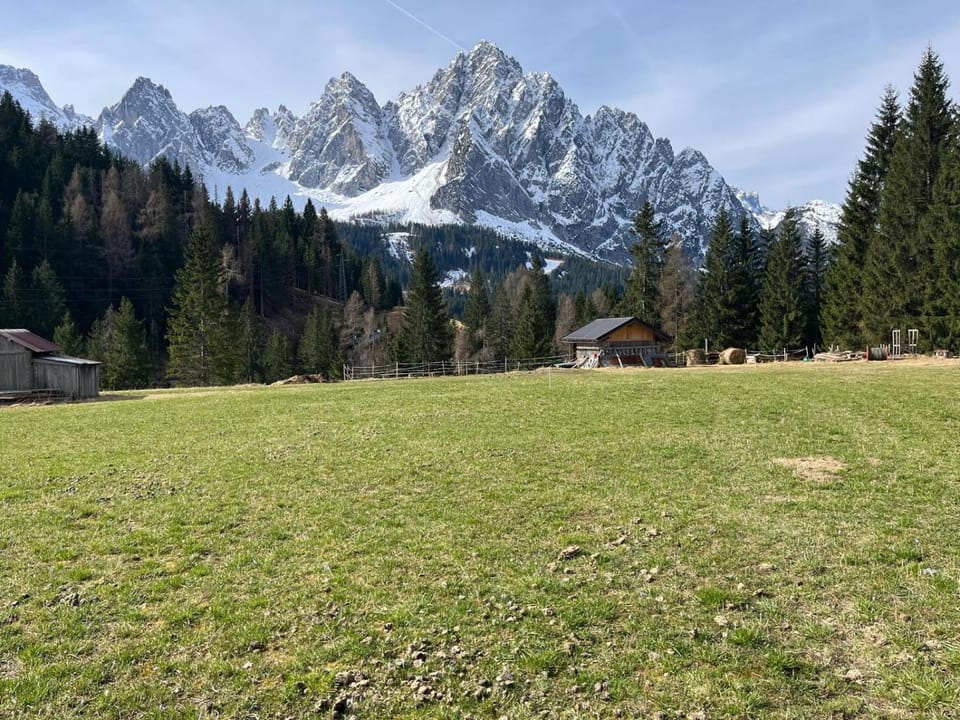 Spring, Day, Natural landscape, Mountain view