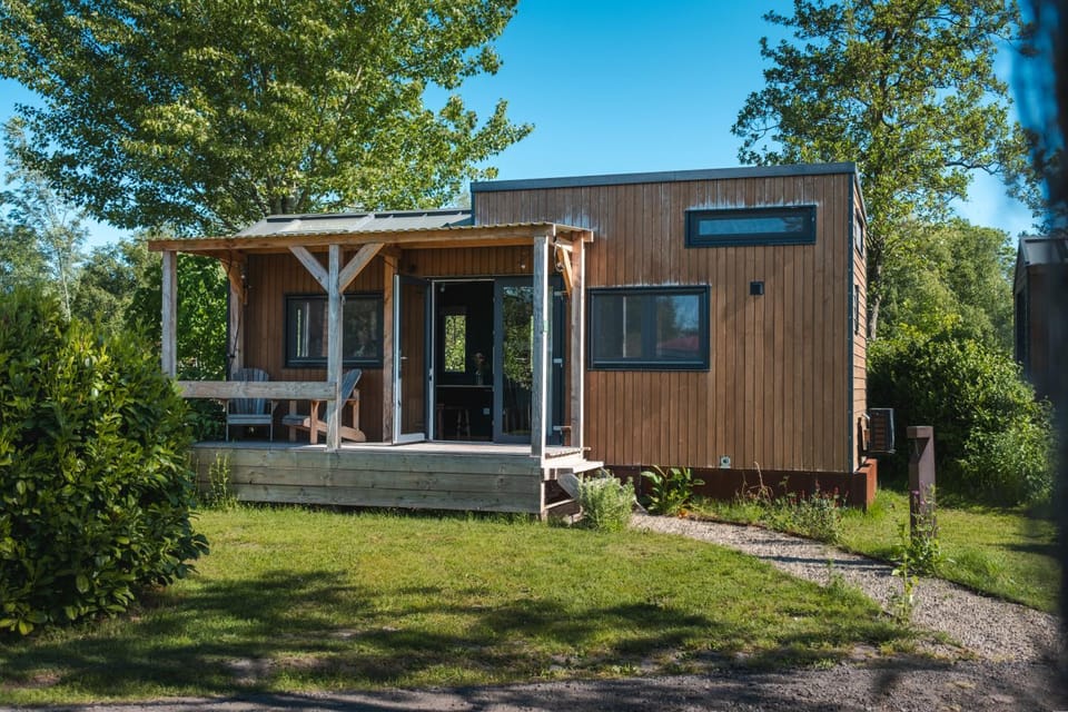 Tiny house for 2 persons at our boutique park in Scherpenzeel (Friesland) House in Flevoland, Netherlands