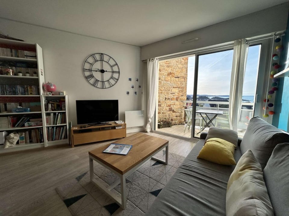 601 - Appart duplex vue mer sur les hauts de Tu Es Roc Apartment in Brittany