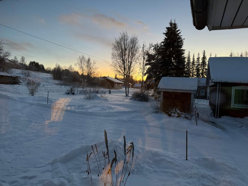 Entire home in Muodoslompolo House in Norrbotten County, Sweden