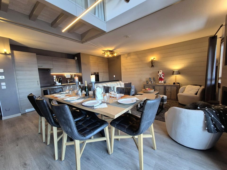 Élégant Duplex - Sainte Foy Station - 10 pers Apartment in Sainte-Foy-Tarentaise