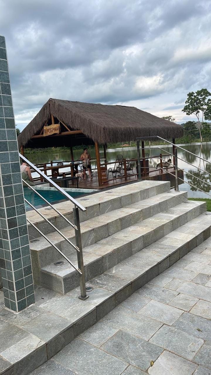 Rancho BEMS Inhumas Goiás LAGO PRIVATIVO DE 12000 m2 House in State of Goiás