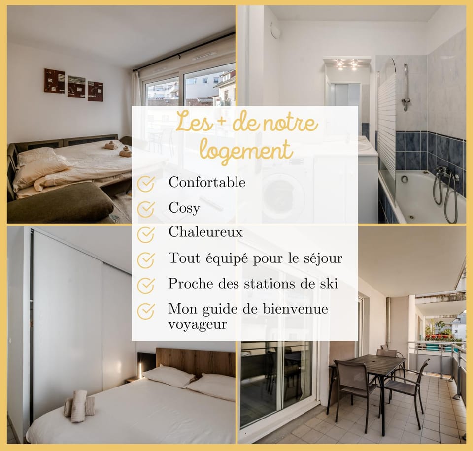 Le Manoir de Jérémy I T2 I Thonon Apartment in Thonon-les-Bains