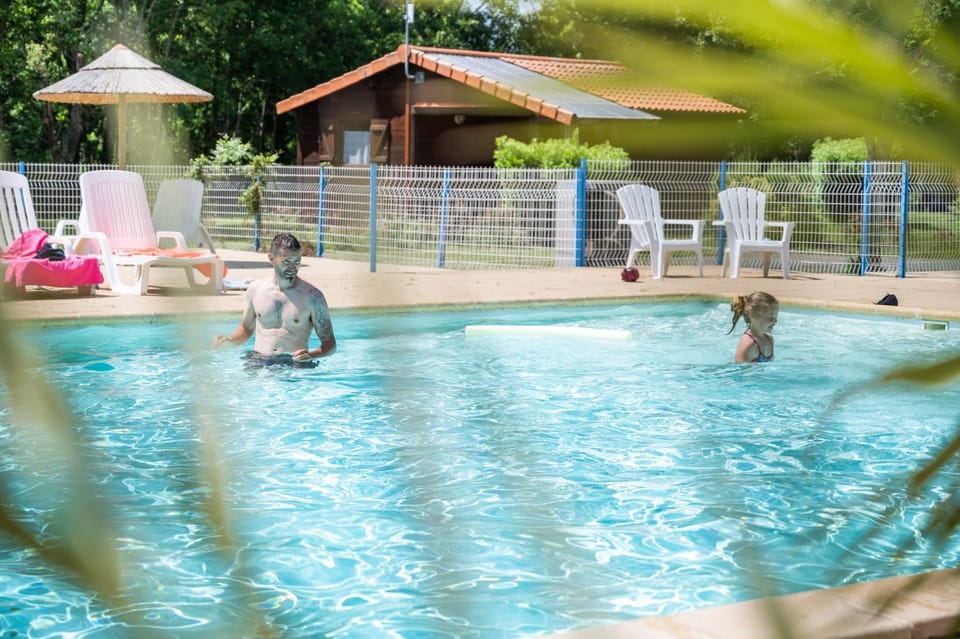 Property building, Living room, Swimming pool