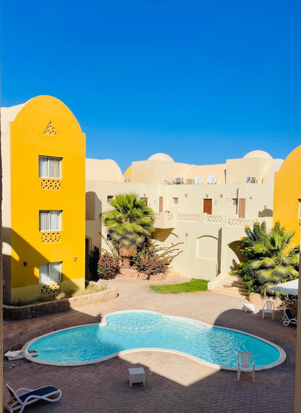 Day, View (from property/room), Swimming pool, sunbed
