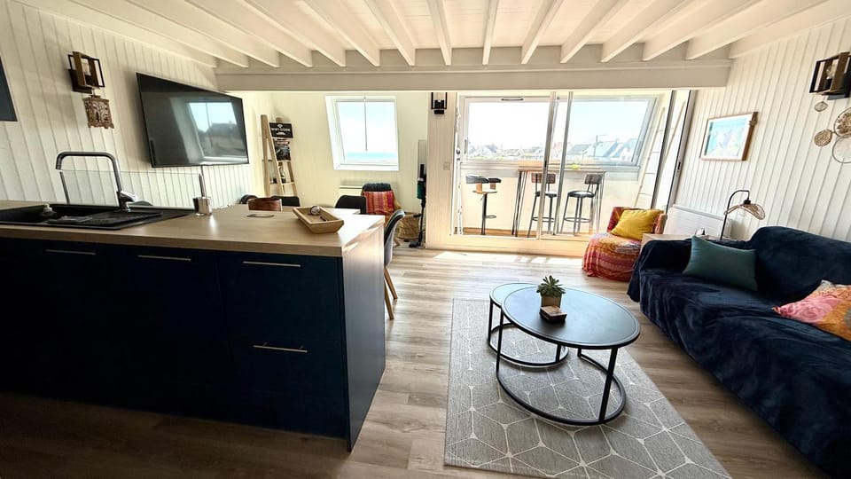 La Vague Normande, Appartement COSY - VUE MER Apartment in Bernières-sur-Mer
