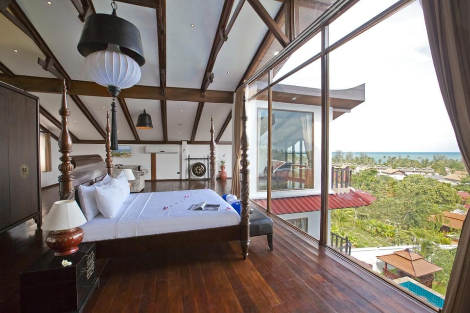 Bedroom, Sea view