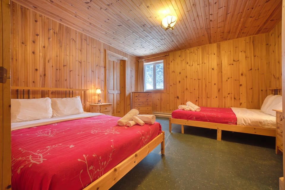 Chalet Cerf Ski in-out Appalaches Park 16 Guests Chalet in Maine