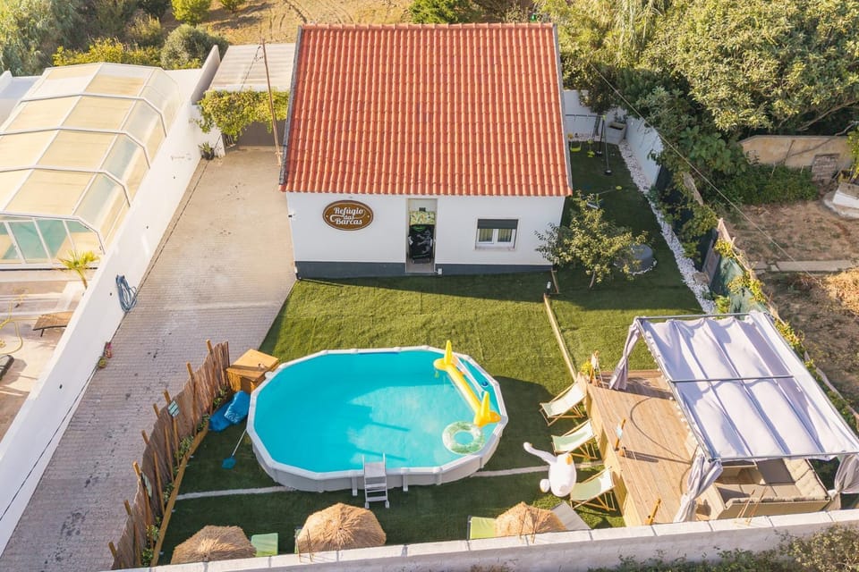Property building, Living room, Swimming pool