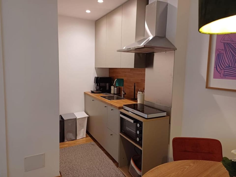 Kitchen or kitchenette, Dining area, oven, stove