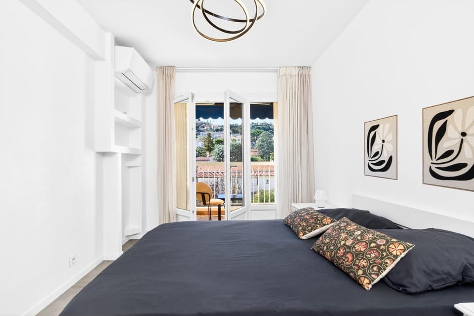 Bed, Balcony/Terrace, heating, towels, air conditioner