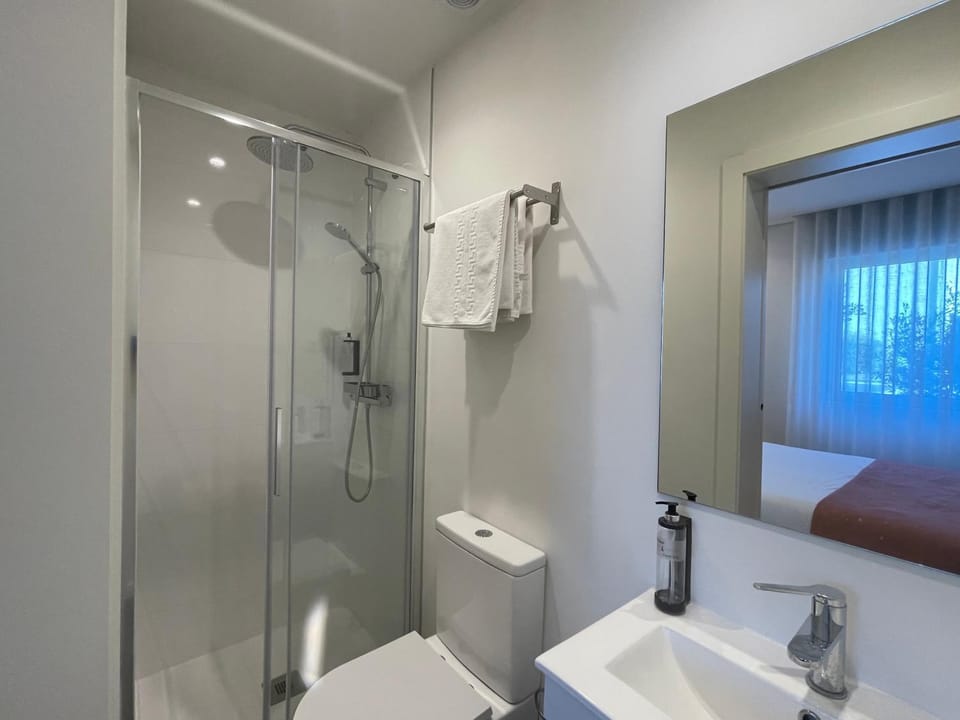 Shower, Toilet, Bathroom, towels