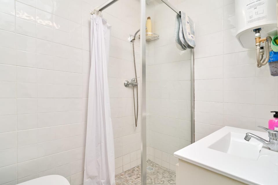 Bathroom, Living room