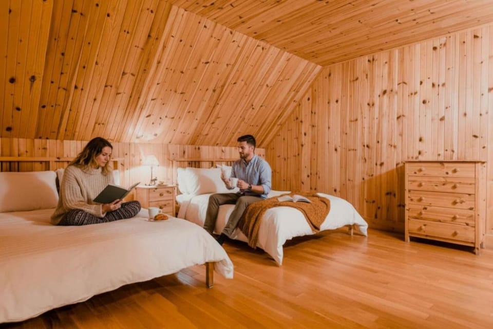 Chalet Saumon for 16 Guests , Parc appalaches Chalet in Quebec