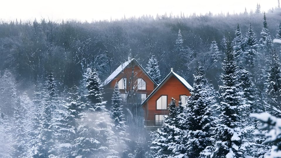 Chalet Saumon for 16 Guests , Parc appalaches Chalet in Maine