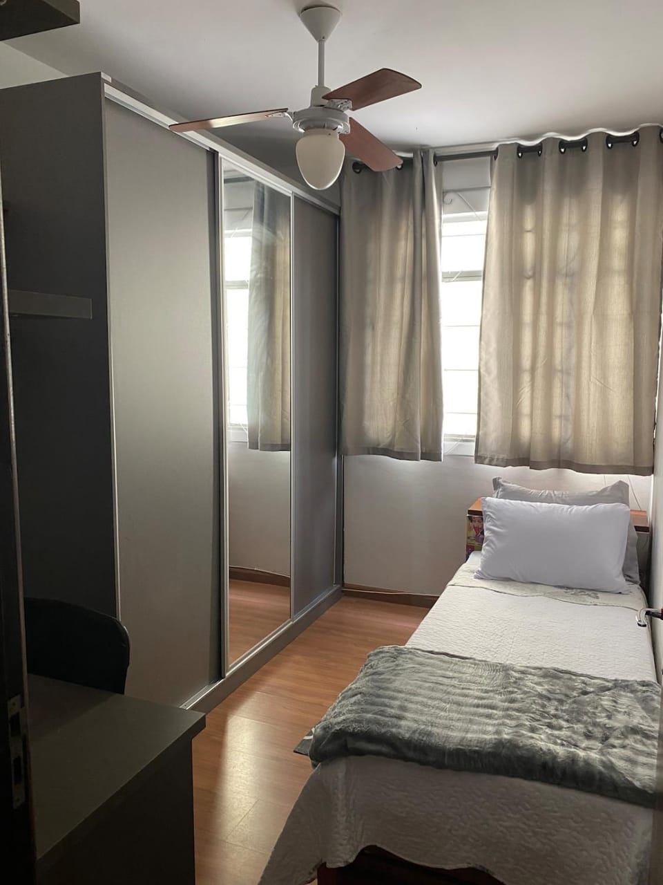 Bed, Bedroom, wardrobe