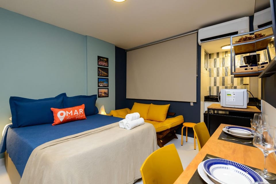 Studio 3min to Copacabana Beach | NSC 1085/316 Apartment in Rio de Janeiro