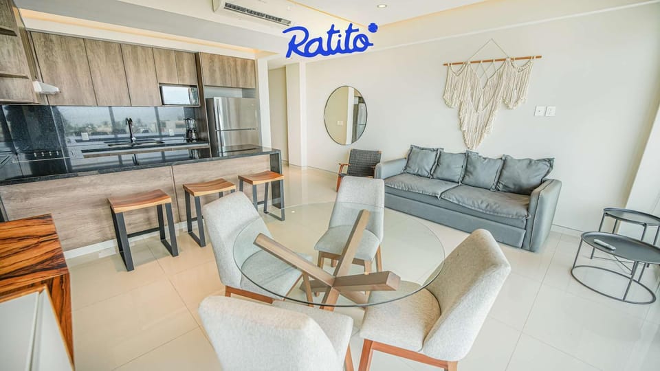 4B Torre KU 2BR Sofa OceanViews Private Balcony Apartment in Puerto Vallarta