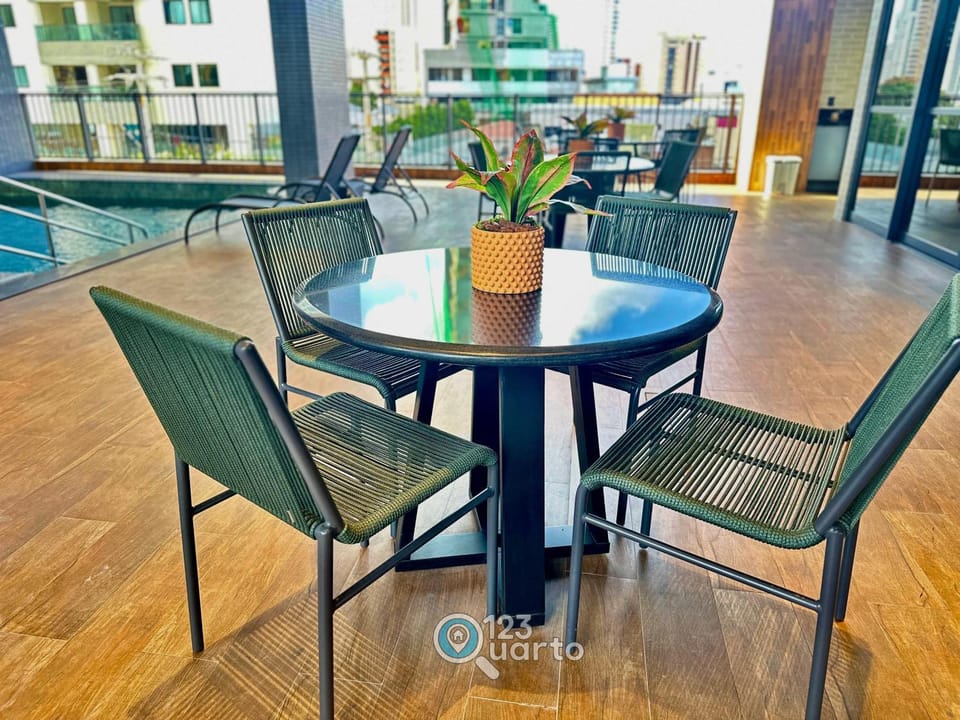 Solaz Smart Living by 123Quarto Apartment in João Pessoa
