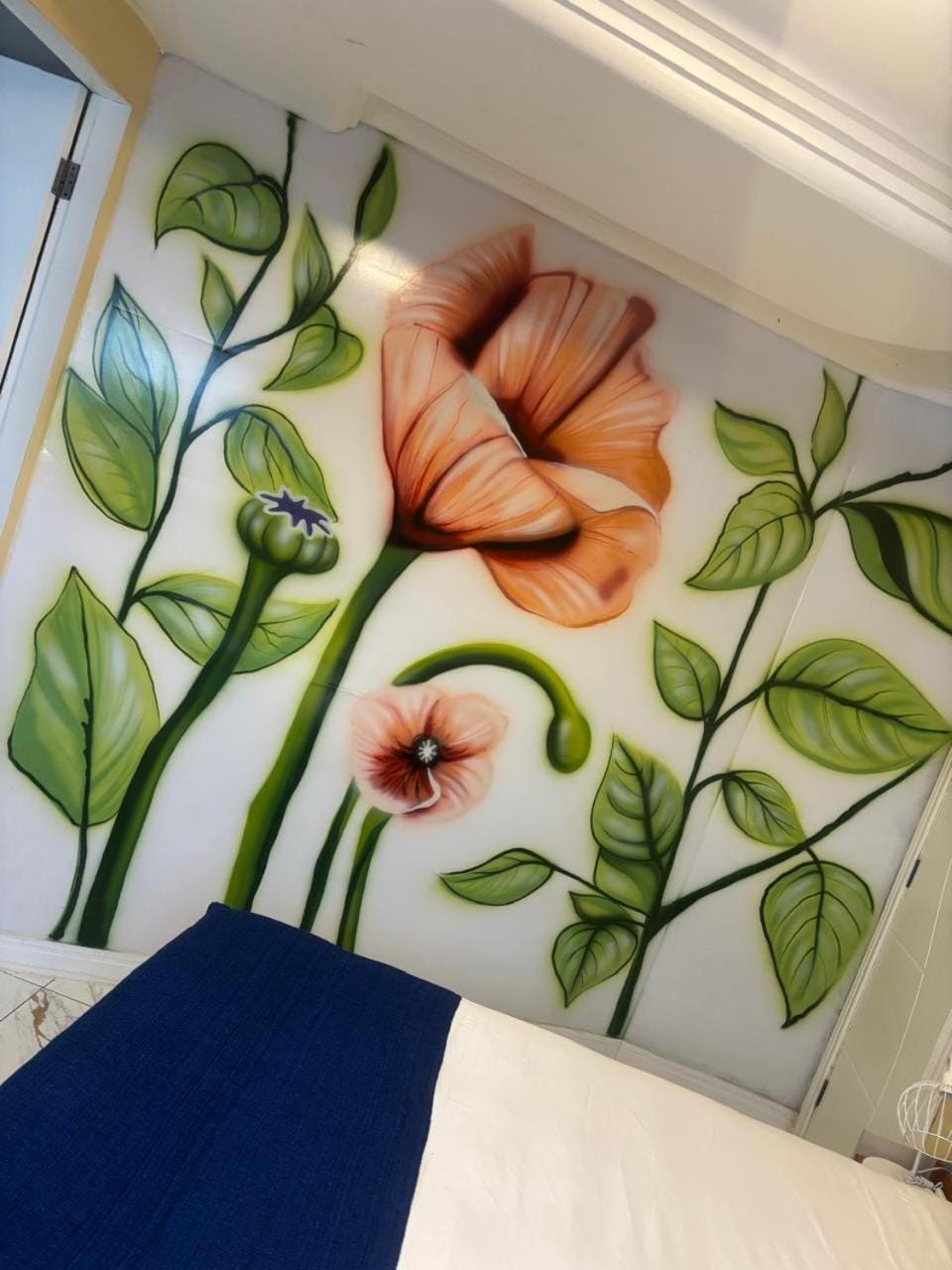 Photo of the whole room, Decorative detail, Bedroom