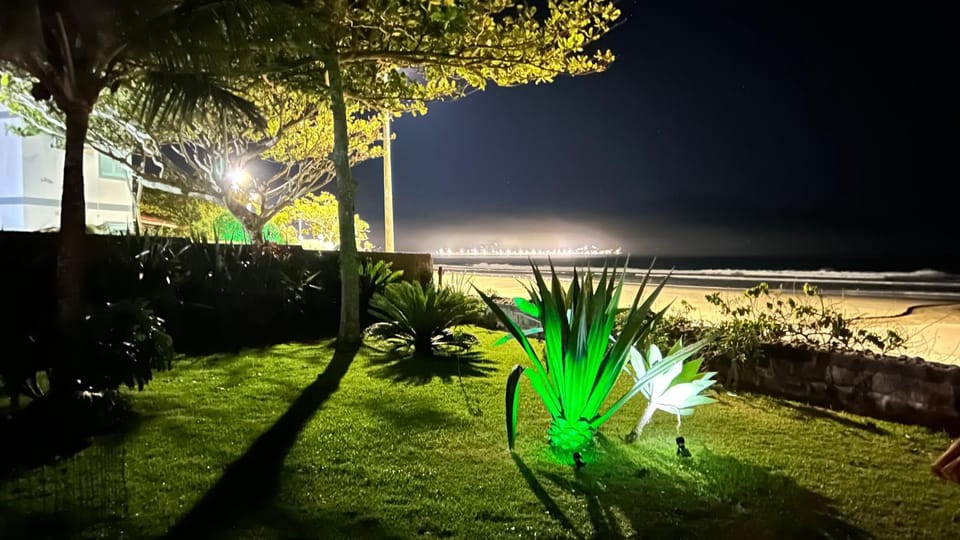 Night, Garden, Garden, Beach, Garden view