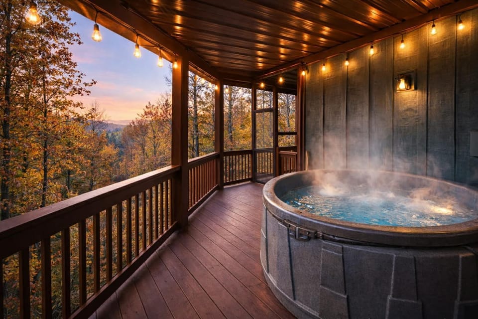 Hot Tub, Hot Tub, Balcony/Terrace