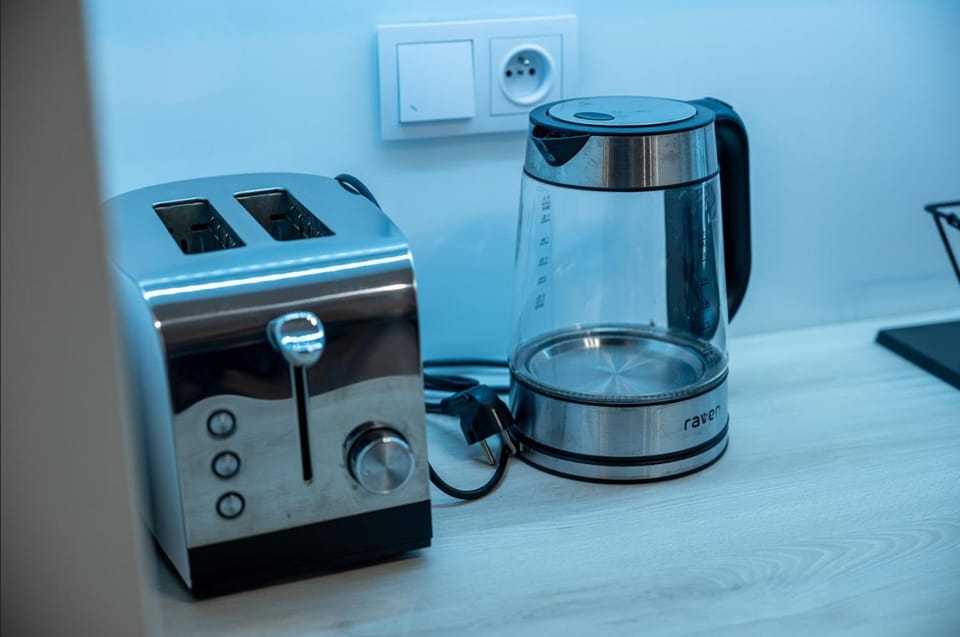 Coffee/tea facilities, Kitchen or kitchenette, toaster