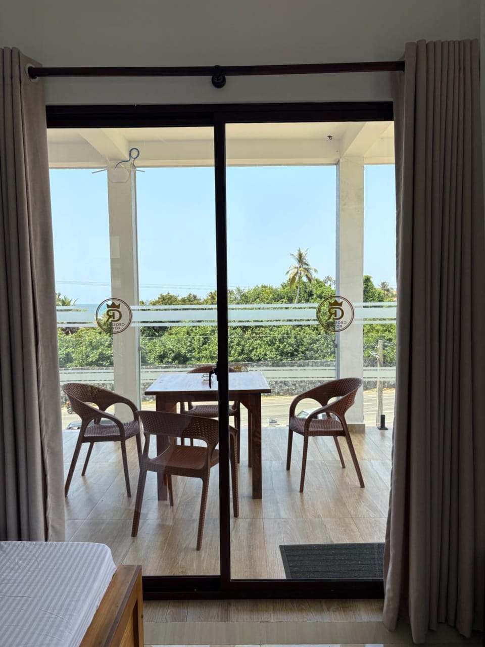 Day, View (from property/room), Balcony/Terrace, Seating area, Dining area