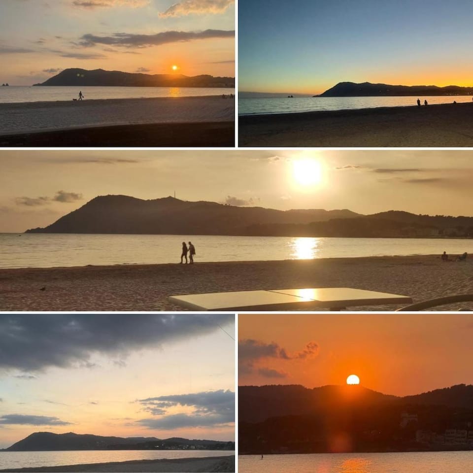 Beach, Sunset