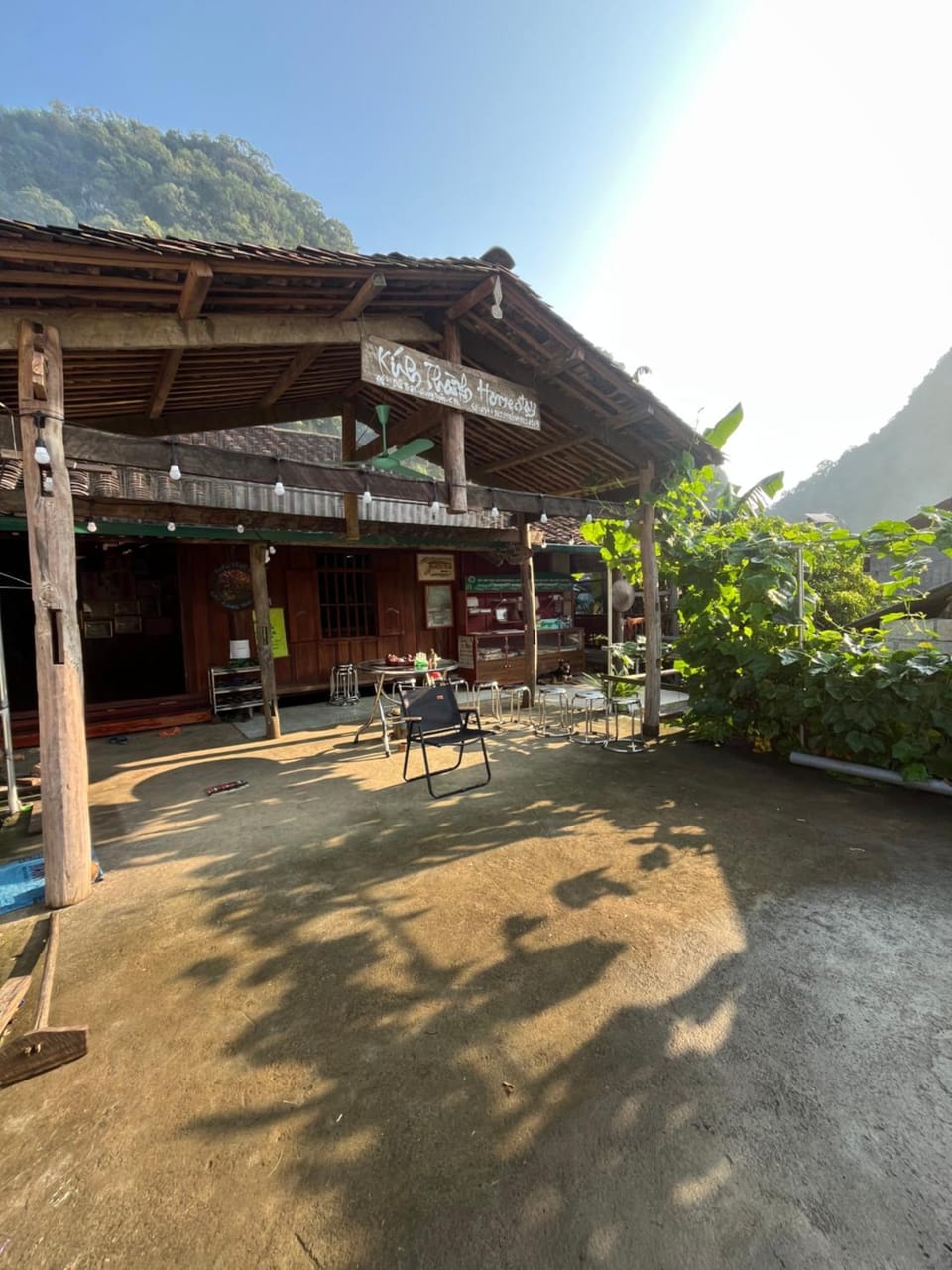 Property building, Garden