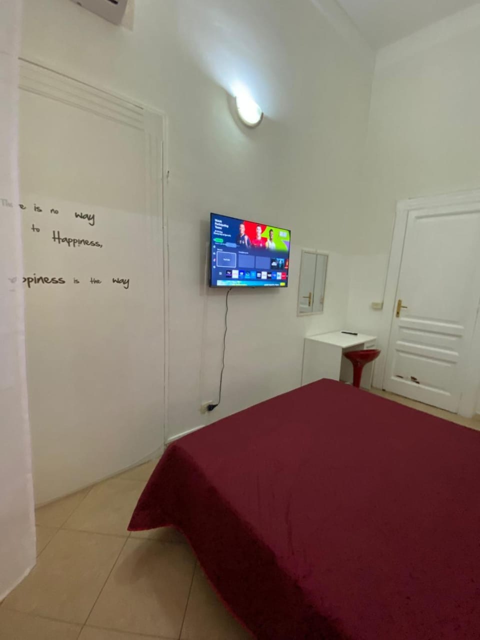 Bedroom, air conditioner