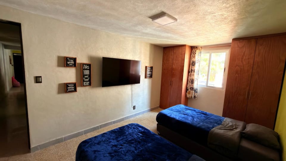 Bed, TV and multimedia, Evening entertainment, Bedroom, wardrobe