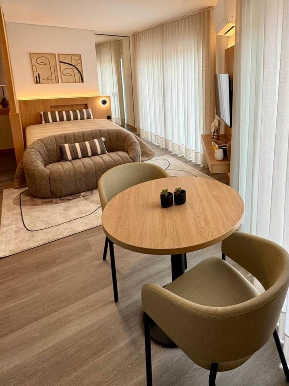 Blue Leça T0 3º andar - Frente Apartment in Matosinhos