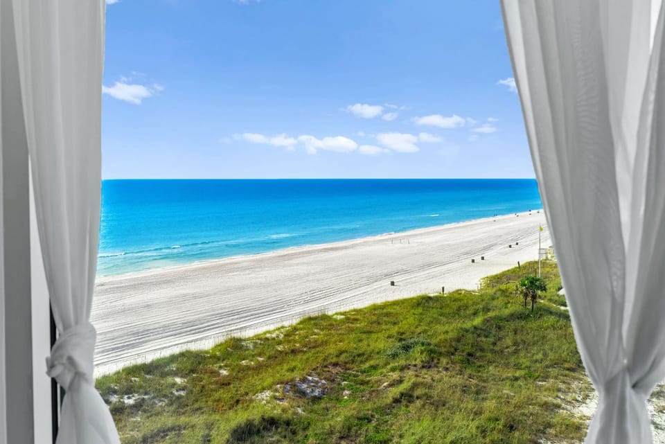 Beachfront Studio with Pool & Gulf Views! by Dolce Vita Getaways PCB Apartment in Panama City Beach