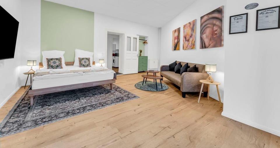 Living room, Bedroom