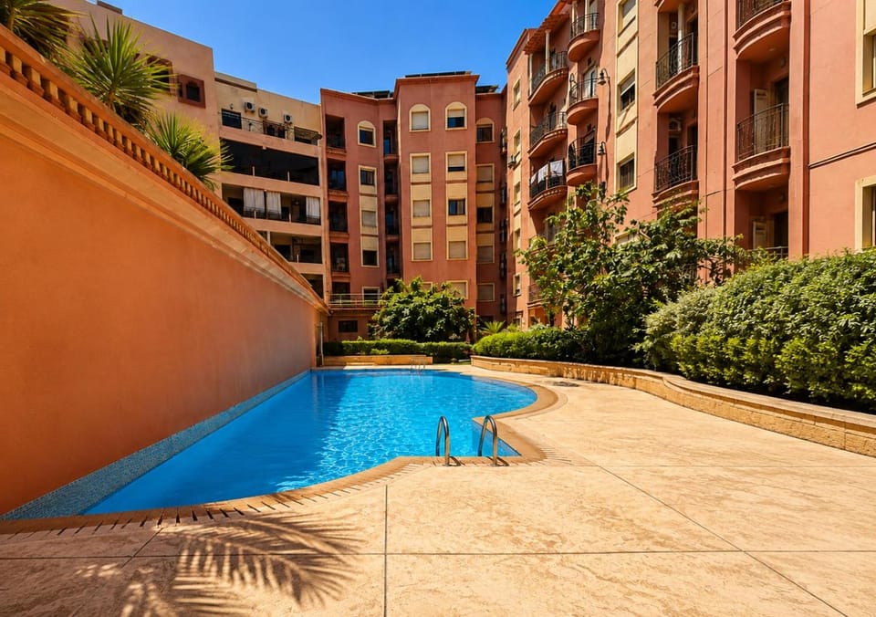 VIVASTAY Marrakech - Chic apartment in Gueliz Pool and balcony Apartment in Marrakesh