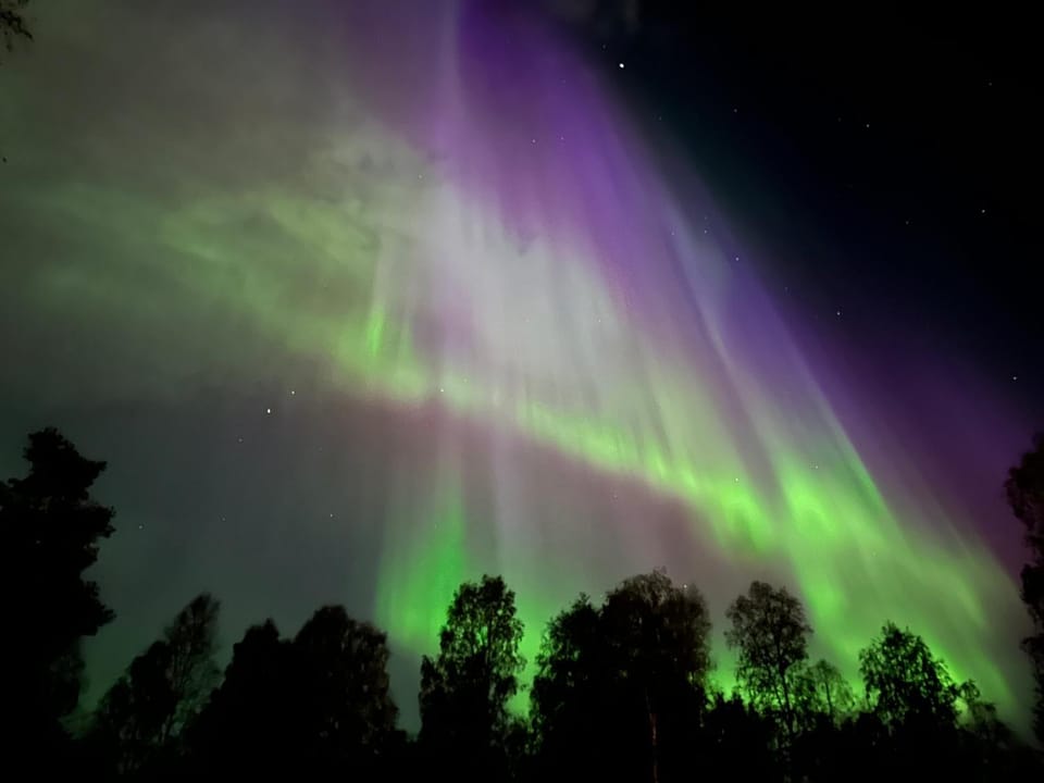 Night, Natural landscape, Autumn