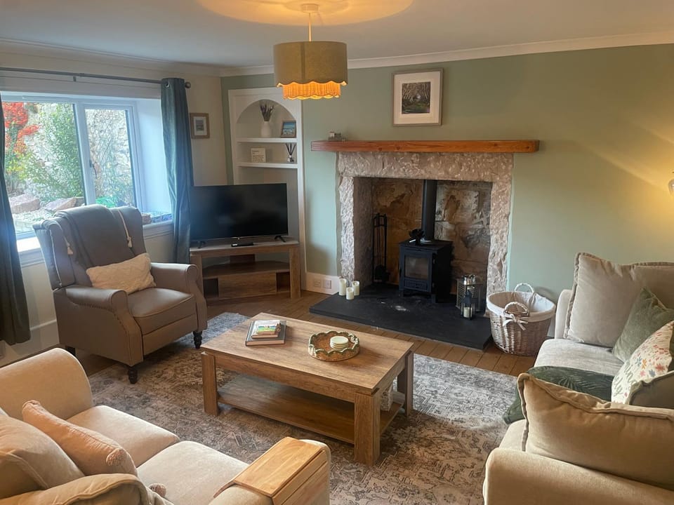 TV and multimedia, Living room, Seating area, fireplace