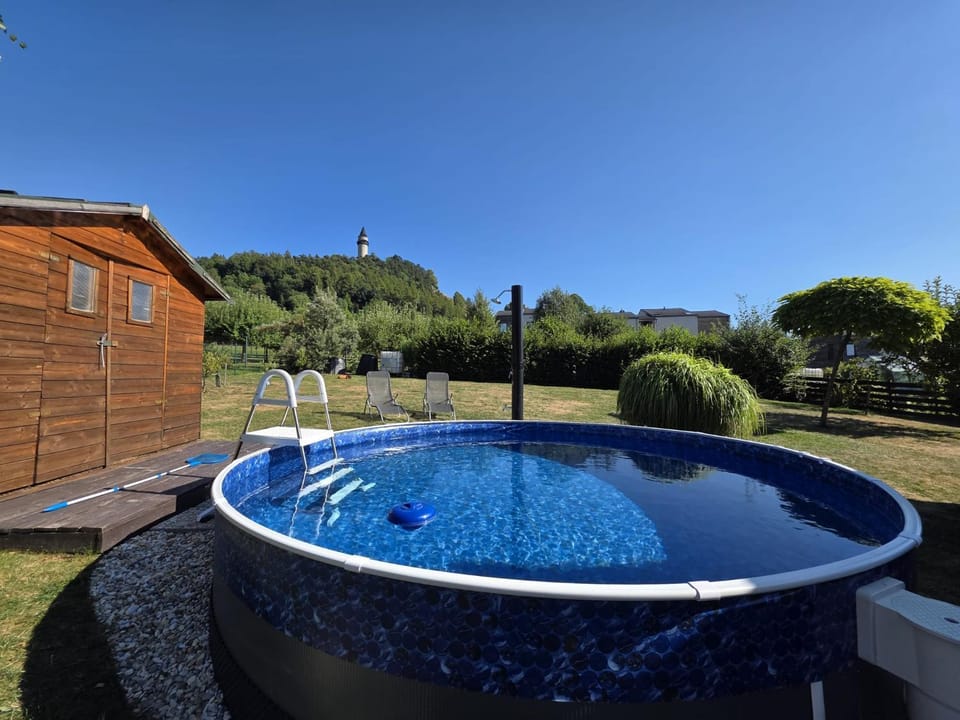 Shower, Garden, Garden view, Pool view, Swimming pool