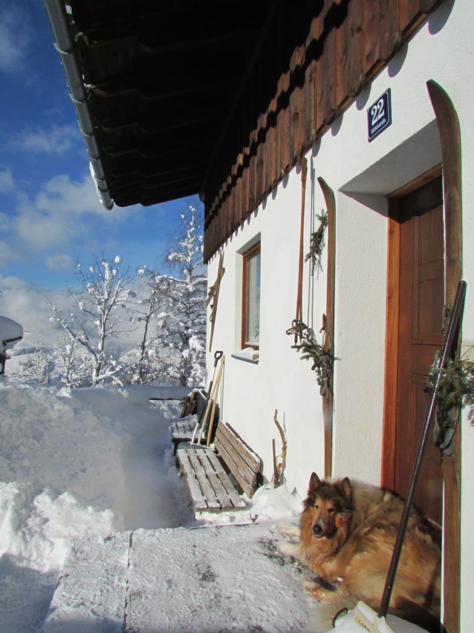 Facade/entrance, Winter